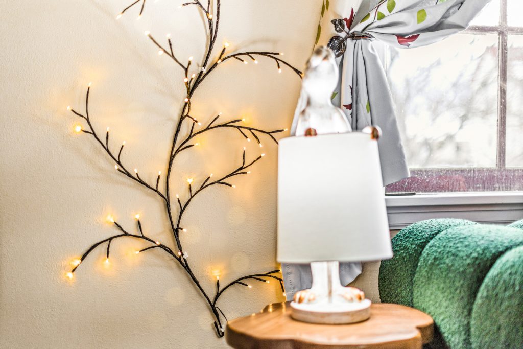 Bright accents and unique decor create a welcoming retreat for your Superior adventure!