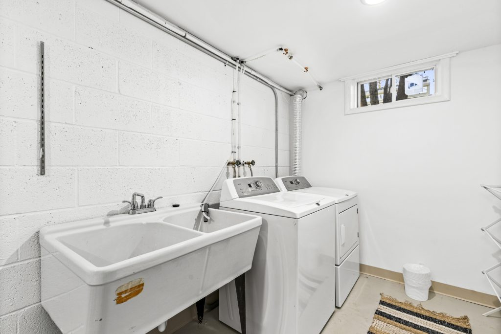 A full size washer and dryer are available for guests, making longer stays easy and comfortable.
