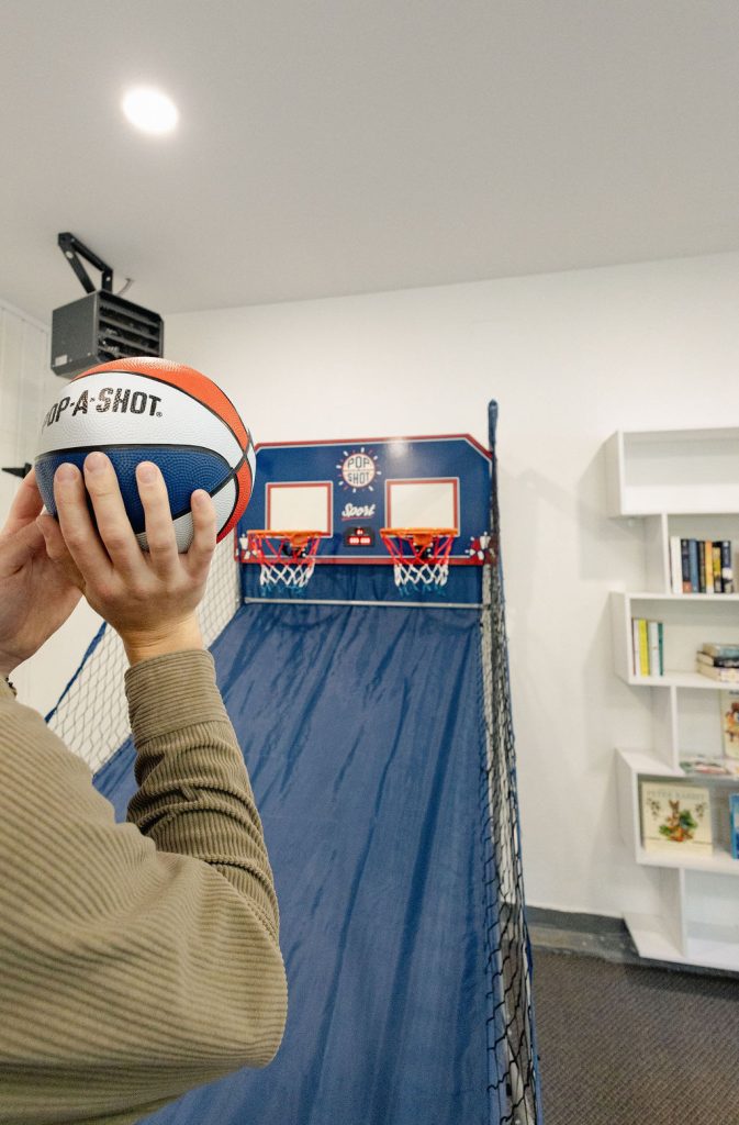 Shoot some hoops on the basketball game, a fun favorite for guests of all ages.