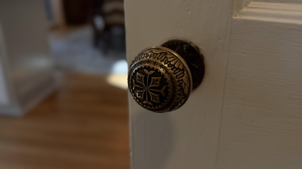 Old historic pieces/touches throughout the home.