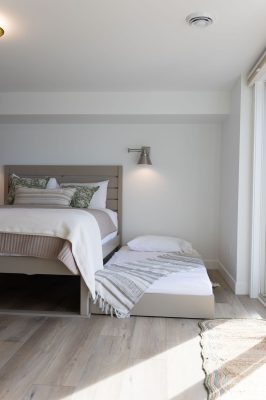Wake up to stunning lake views from both bedrooms.