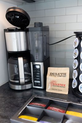 Fully equipped kitchen with everything needed for group meals.