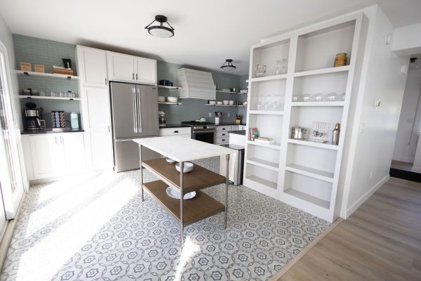 Fully equipped kitchen with everything needed for group meals.